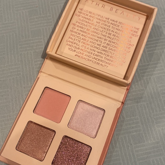 💋NEW💋 Athr Beauty Rose Quartz Crystal Quad Eyeshadow Palette - Picture 3 of 5